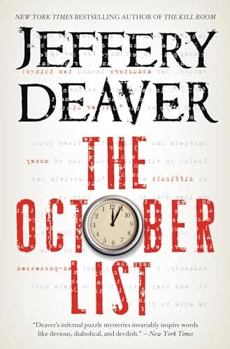 Book cover for The October List by Deaver, Jeffery