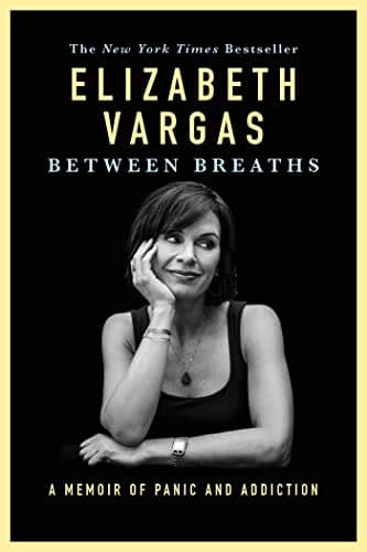 Book cover for Between Breaths: A Memoir of Panic and Addiction by Vargas, Elizabeth