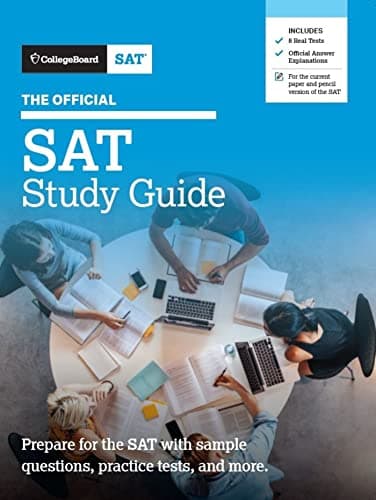 Book cover for Official SAT Study Guide 2020 Edition by The College Board