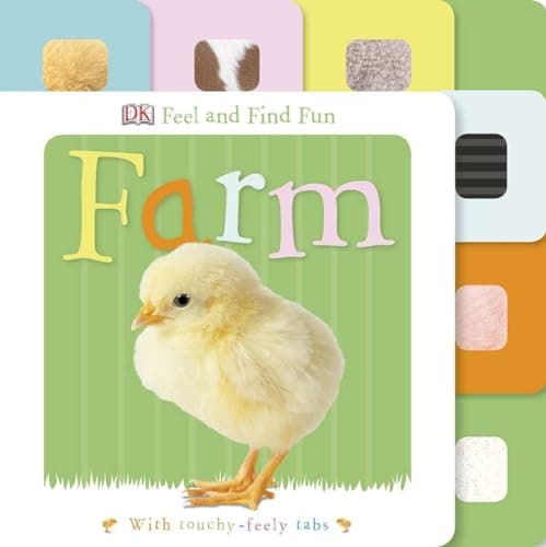 Book cover for Feel and Find Fun: Farm by DK