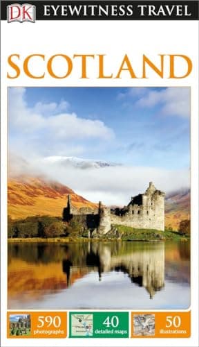 Book cover for DK Eyewitness Travel Guide Scotland by DK Eyewitness
