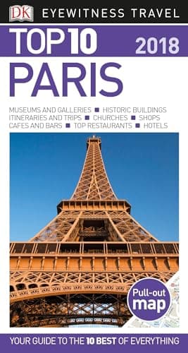 Book cover for Top 10 Paris: 2018 (Pocket Travel Guide) by DK Eyewitness