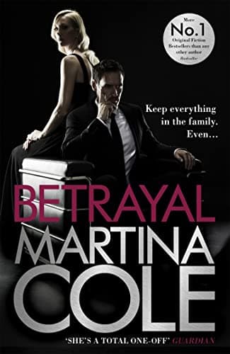 Book cover for Betrayal by Cole, Martina