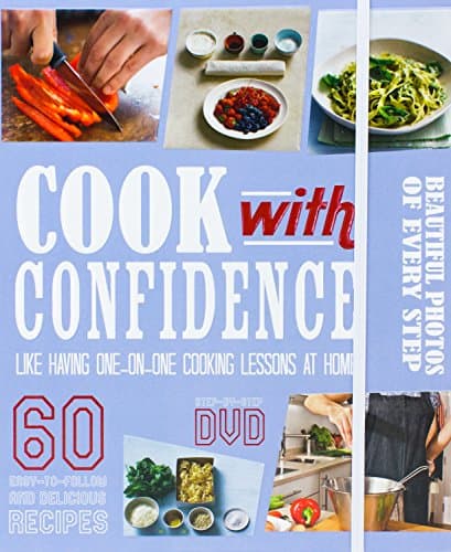 Book cover for Cook with Confidence with DVD by Parragon Books