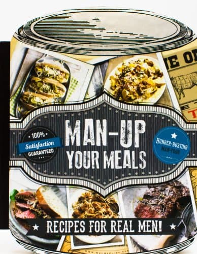 Book cover for Man Up Your Meals by Parragon Books
