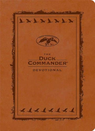 Book cover for The Duck Commander Devotional LeatherTouch Edition by Robertson, Al