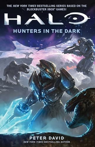 Book cover for Halo: Hunters in the Dark (16) by David, Peter