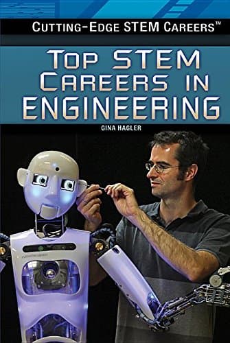Book cover for Top STEM Careers in Engineering (Cutting-Edge STEM Careers) by Hagler, Gina