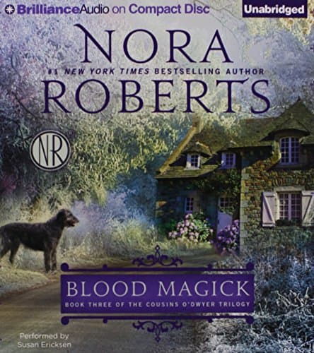 Book cover for Blood Magick (The Cousins O'Dwyer Trilogy) by Roberts, Nora