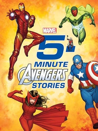 Book cover for 5-Minute Avengers Stories (5-Minute Stories) by Marvel Press Book Group