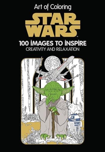 Book cover for Art of Coloring: Star Wars: 100 Images to Inspire Creativity and Relaxation by Disney Books