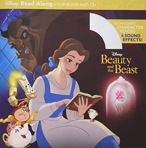 Book cover for Beauty and the Beast Read-Along Storybook and CD by Disney Books