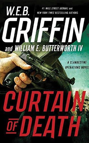 Book cover for Curtain of Death (A Clandestine Operations Novel) by Griffin, W.E.B.