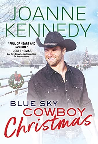 Book cover for Blue Sky Cowboy Christmas by Kennedy, Joanne