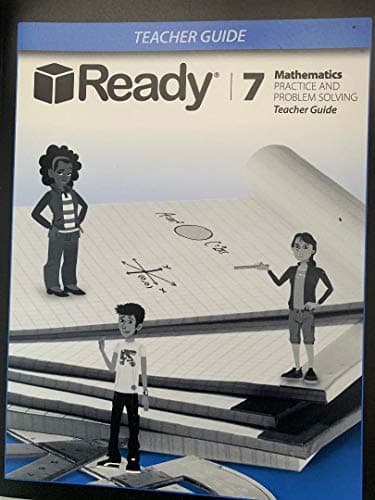 Book cover for Ready Mathematics Practice and Problem Solving Grade 7 by Curriculum Associates
