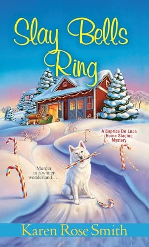 Book cover for Slay Bells Ring (A Caprice De Luca Mystery) by Smith, Karen Rose