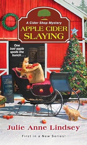 Book cover for Apple Cider Slaying (A Cider Shop Mystery) by Lindsey, Julie Anne