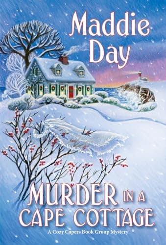 Book cover for Murder in a Cape Cottage (A Cozy Capers Book Group Mystery) by Day, Maddie