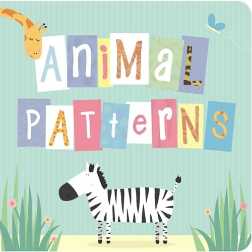 Book cover for Animal Patterns (Guess the Animals) by Little Bee Books