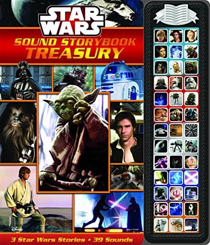 Book cover for Star Wars Sound Storybook Treasury by Phoenix International Publications