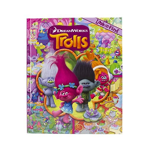 Book cover for DreamWorks Trolls - Look and Find Activity Book - PI Kids by Wagner, Veronica