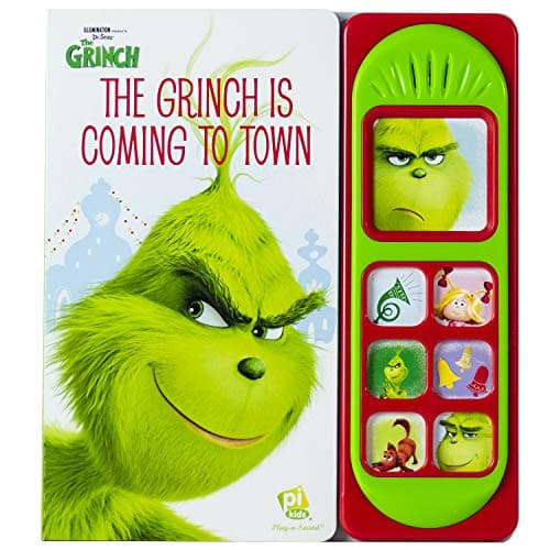 Book cover for Dr. Seuss' - The Grinch is Coming to Town Sound Book - PI Kids by Editors of Phoenix International Publications
