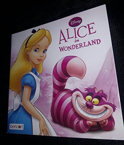Book cover for Alice in Wonderland by Unknown