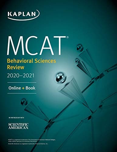 Book cover for MCAT Behavioral Sciences Review 2020-2021: Online + Book (Kaplan Test Prep) by Kaplan Test Prep