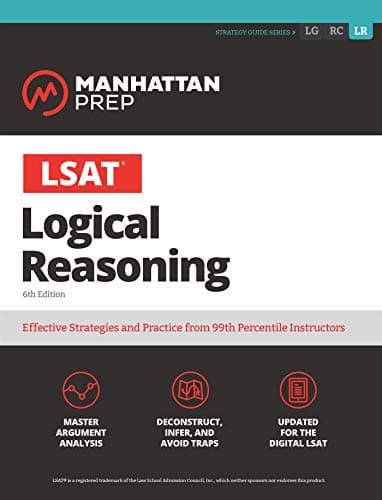 Book cover for LSAT Logical Reasoning (Manhattan Prep LSAT Strategy Guides) by Manhattan Prep