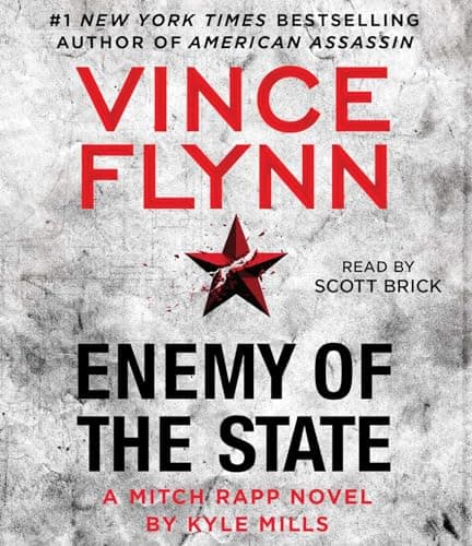 Book cover for Enemy of the State (A Mitch Rapp Novel) by Flynn, Vince