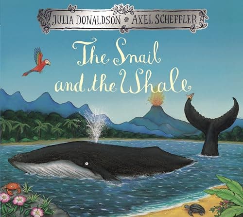 Book cover for The Snail and the Whale by Julia Donaldson