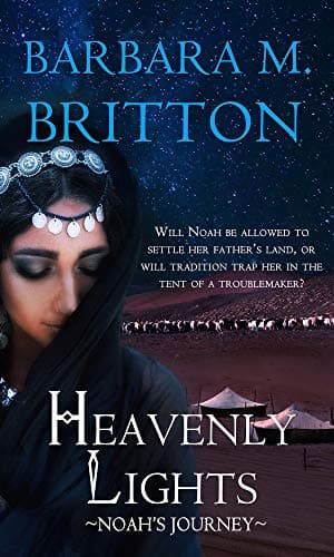 Book cover for Heavenly Lights: Noah's Journey (5) (Tribes of Israel) by Britton, Barbara M.