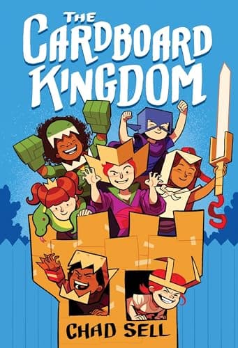 Book cover for The Cardboard Kingdom: (A Graphic Novel) by Sell, Chad