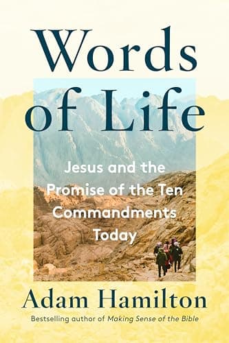 Book cover for Words of Life: Jesus and the Promise of the Ten Commandments Today by Hamilton, Adam