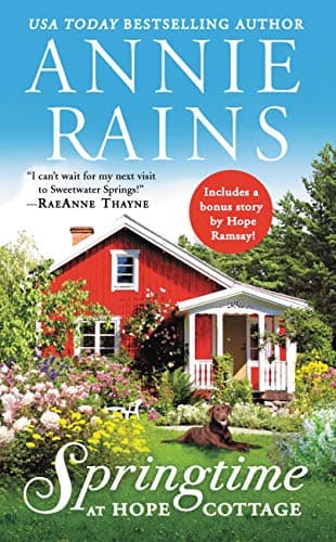 Book cover for Springtime at Hope Cottage: Includes a bonus short story by Rains, Annie