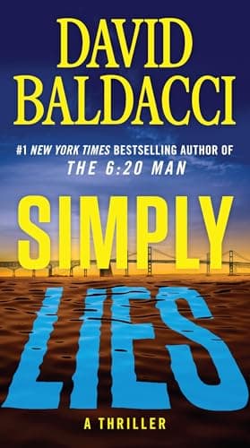 Book cover for Simply Lies: A Psychological Thriller by Baldacci, David