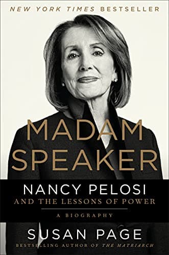 Book cover for Madam Speaker: Nancy Pelosi and the Lessons of Power by Page, Susan