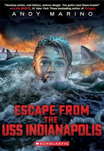 Book cover for Escape from the USS Indianapolis (Escape From #5) by Marino, Andy