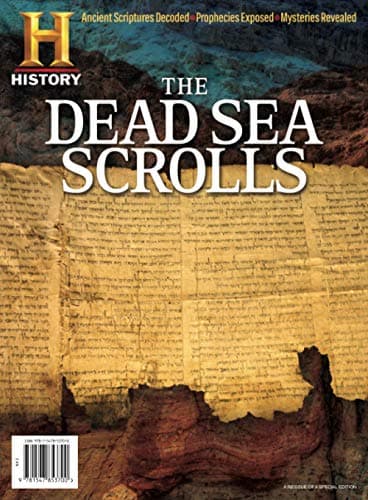 Book cover for History The Dead Sea Scrolls by The Editors of History Channel