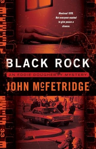 Book cover for Black Rock: An Eddie Dougherty Mystery (1) by McFetridge, John