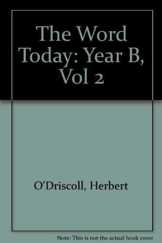 Book cover for The Word Today by Herbert O'Driscoll