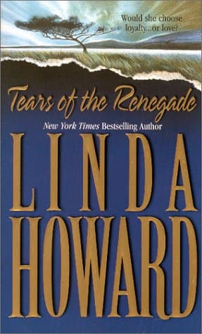 Book cover for Tears Of The Renegade by Howard, Linda