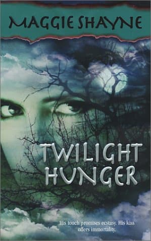 Book cover for Twilight Hunger by Shayne, Maggie