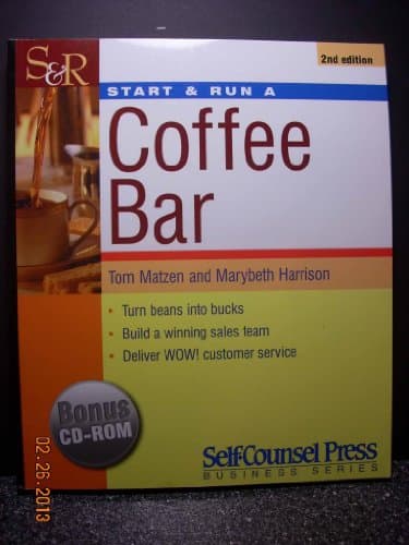 Book cover for Start and Run a Coffee Bar (Start & Run a) by Matzen, Tom