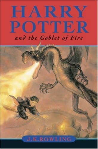 Book cover for Harry Potter and the Goblet of Fire (Harry Potter Ser., Year 4) by J. K. Rowling