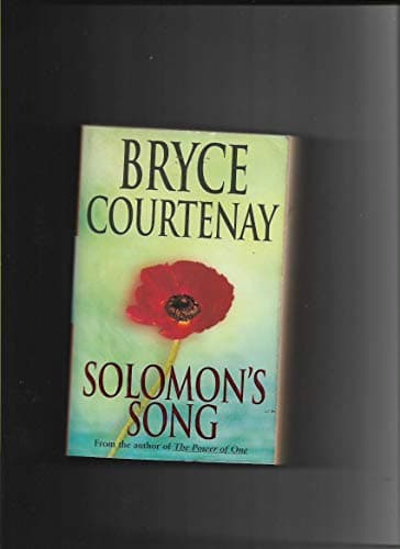 Book cover for Solomon's Song by Bryce Courtenay