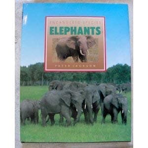 Book cover for Elephants (Endangered Species) by Jackson, Peter