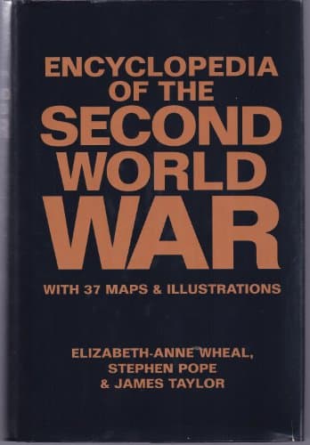Book cover for Encyclopedia of the Second World War by Wheal, Elizabeth-Anne