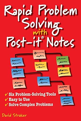 Book cover for Rapid Problem Solving with Post-It Notes by Straker, David