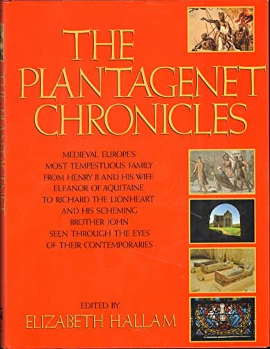Book cover for The Plantagenet Chronicles by Hallam, Elizabeth